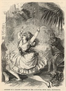 Accident à une danseuse étoile au Alexandra Music Hall, Manchester - English School