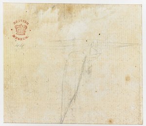 Add. 15508, f.44v, Un croquis, tiré de 