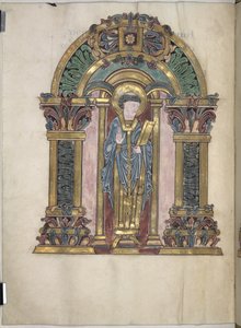 Saint Swithun, Bénédictional de Saint Aethelwold, 971-984 - English School