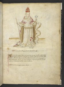 Joachimi Abbatis de Curatio, et Anselmi, Episcopi Marsicani, Vaticinia xxx de Pontificibus Romanis; scil., a Nicolao III. ad Innocentium VIII - English School