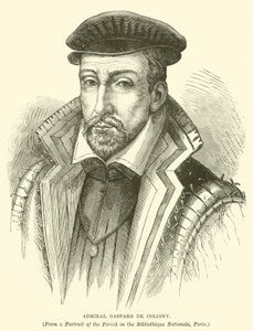 Amiral Gaspard de Coligny (gravure) - English School