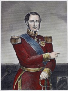 Amiral Hamelin (gravure en couleur) - English School