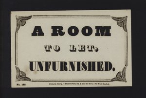 Annonce : Une chambre à louer non meublée (type) - English School