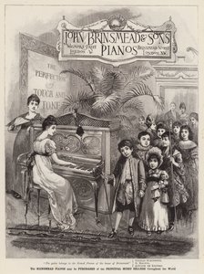 Publicité, Pianos Brinsmead - English School