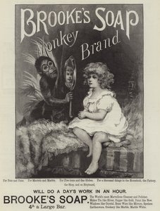 Publicité, savon de Brooke - English School