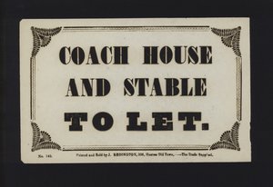 Annonce : Remise et écurie à louer (type) - English School