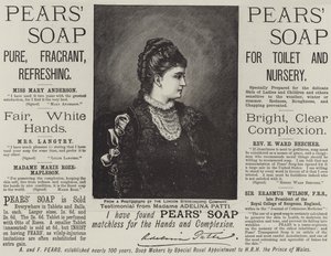 Publicité, Savon Pears - English School