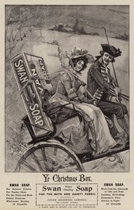 Publicité, Savon de cygne (gravure) - English School