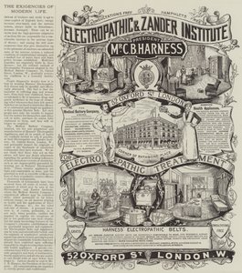 Publicité, The Medical Battery Company - English School