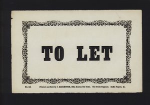 Annonce : À louer - English School