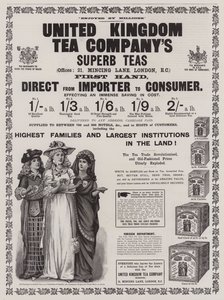 Publicité, United Kingdom Tea Company - English School