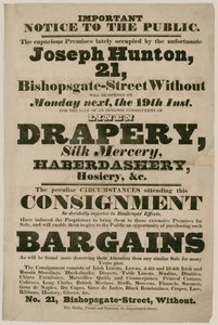 Publicité pour des bonnes affaires - English School