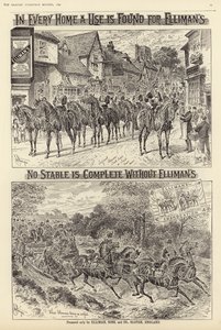 Publicité pour Ellimans Embrocation - English School