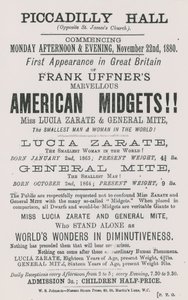 Publicité pour les nains américains de Frank Uffner - English School