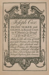 Publicité pour Joseph Cox - English School