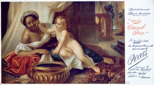Publicité pour le savon Pears, 1898 - English School