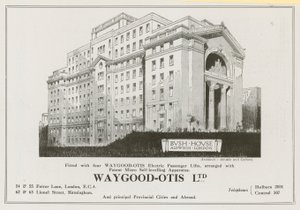 Publicité pour Waygood-Otis Limited - English School