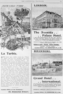 Publicités pour le restaurant La Turbie, l
