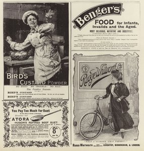 Publicité du numéro de Noël de The Graphic 1896