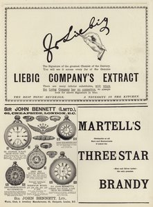 Publicité du numéro de Noël de The Graphic 1897 - English School