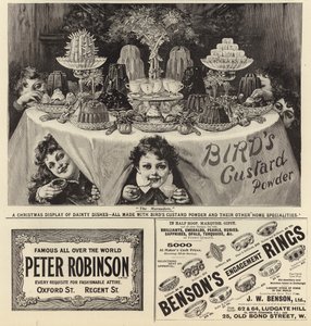 Publicité du numéro de Noël de The Graphic 1897