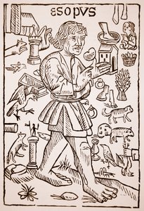 Ésope, frontispice des Fables d