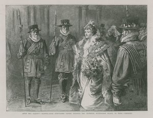 Après le salon de Sa Majesté - English School