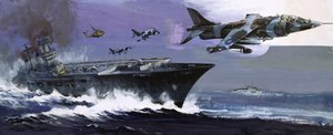 Porte-avions et jets - English School