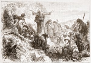 Adorateurs albigeois sur les rives du Rhône, illustration de L