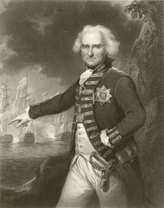 Alexander Hood, Vicomte Bridport - English School