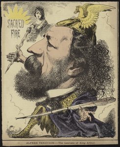 Alfred Tennyson - le Lauréat du Roi Arthur - English School