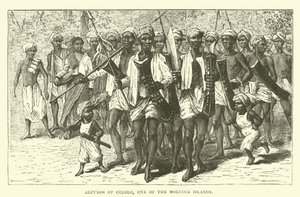 Alfuros de Gilolo, une des îles Moluques