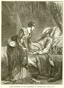Alice Perrers au chevet de mort d