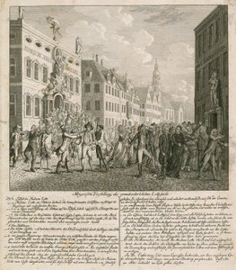 Représentation allégorique de la grande illusion de la loterie - English School