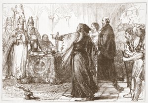 Altercation entre Jean de Gand et l