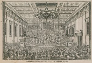 Festival musical amateur à Exeter Hall - English School