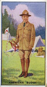 Scout américain, 1923 - English School