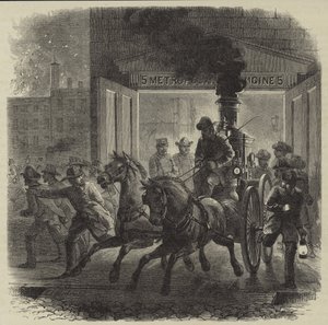 Station de pompiers américaine - English School
