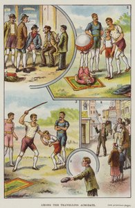 Parmi les acrobates itinérants - English School