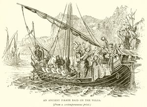 Un raid de pirates anciens sur la Volga - English School