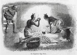 Four à œufs égyptien (gravure) - English School
