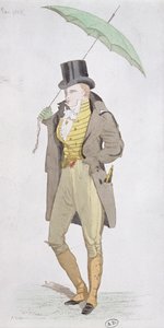 Un dandy anglais, vers 1802 - English School