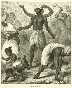 Une fable indienne (gravure) - English School