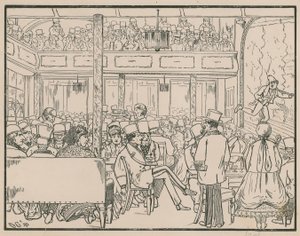 Un public à la salle de musique - English School