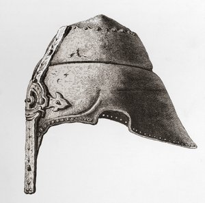 Un casque nasal du début du XIIe siècle, tiré de L
