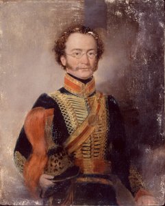 Un officier non identifié, régiment d
