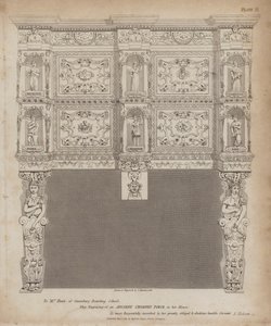 Ancienne cheminée dans l