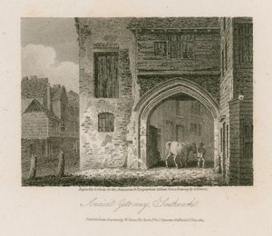 Ancienne porte, Southwark - English School