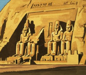 Rois anciens des Grandes Pyramides - English School