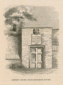 Pierre ancienne de Bagnigge House - English School